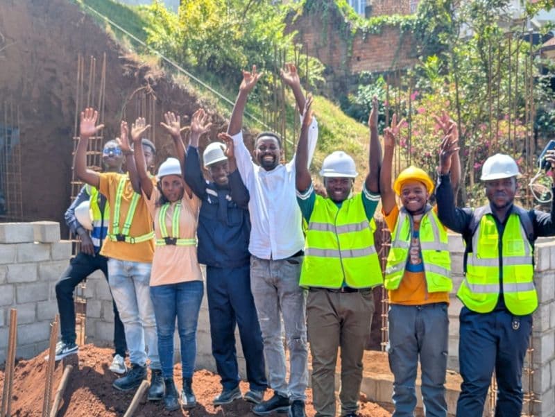 Jeunes talents du ZeC Talent & Excellence Program sur chantier