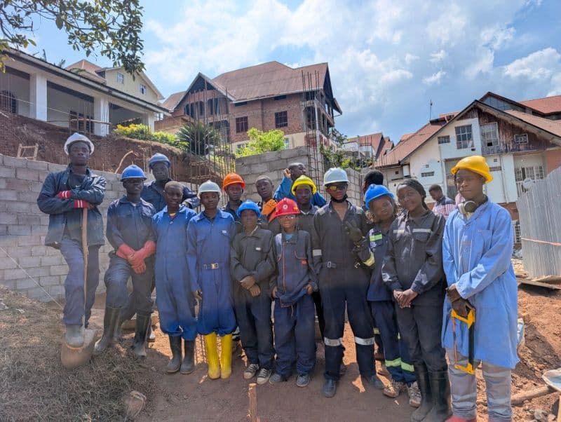Promotion d'apprenants ZeC Talent sur chantier